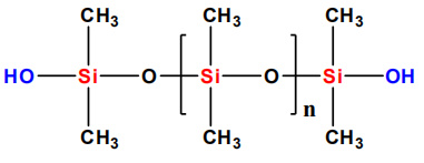 Aceite de silicona terminada hidroxilo (tipo general)